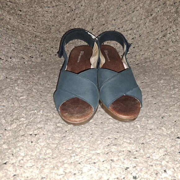 EL NATURALISTA-Espiral-N585-Nubuck Crossed Strap Slingback-Sz 38-Excellent - Picture 3 of 8